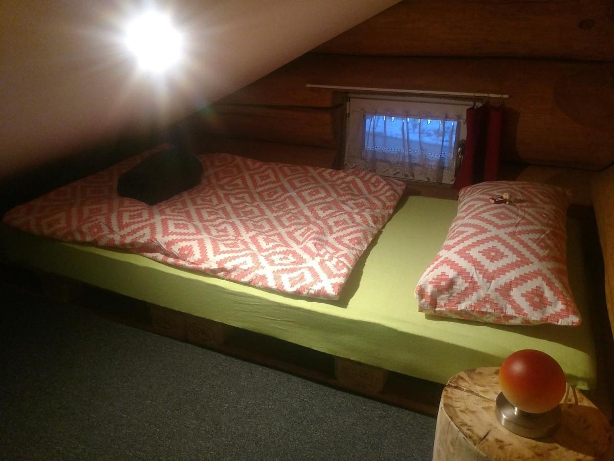 Ferienwohnungen Blockhaus - Zwergenhaeusl גרונאו אים אלמטל מראה חיצוני תמונה